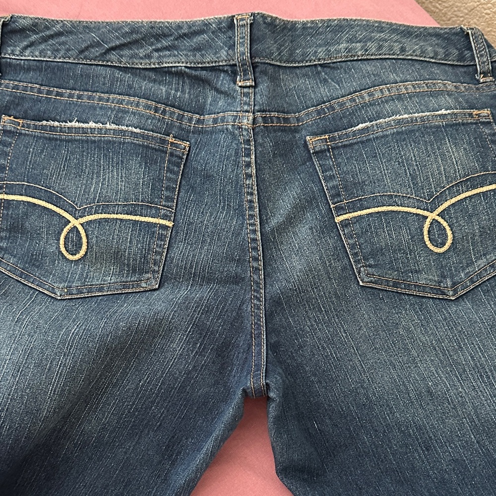 American Rag Dark Blue Flare Jeans